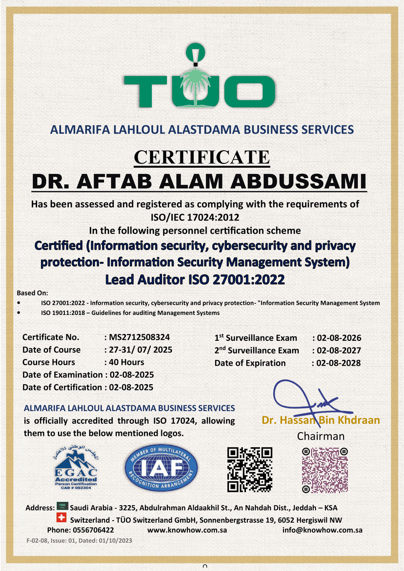 Certification 1